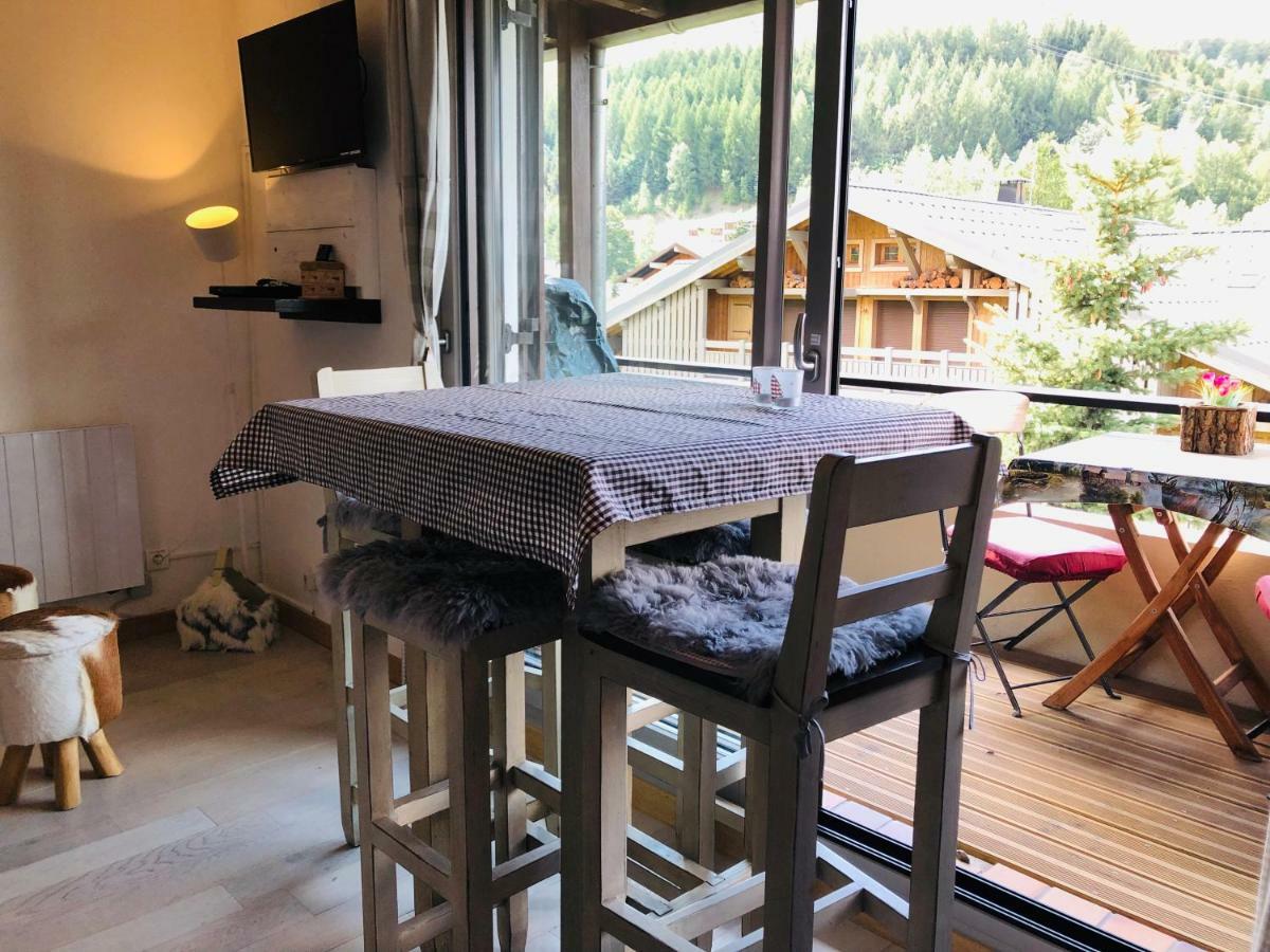 La Corneille Blanche Appartement Les Deux Alpes Buitenkant foto