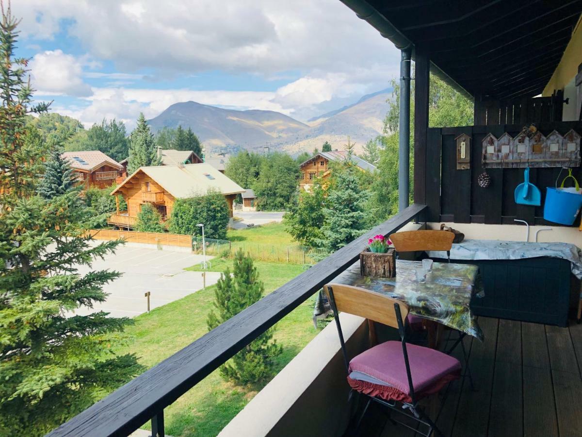 La Corneille Blanche Appartement Les Deux Alpes Buitenkant foto