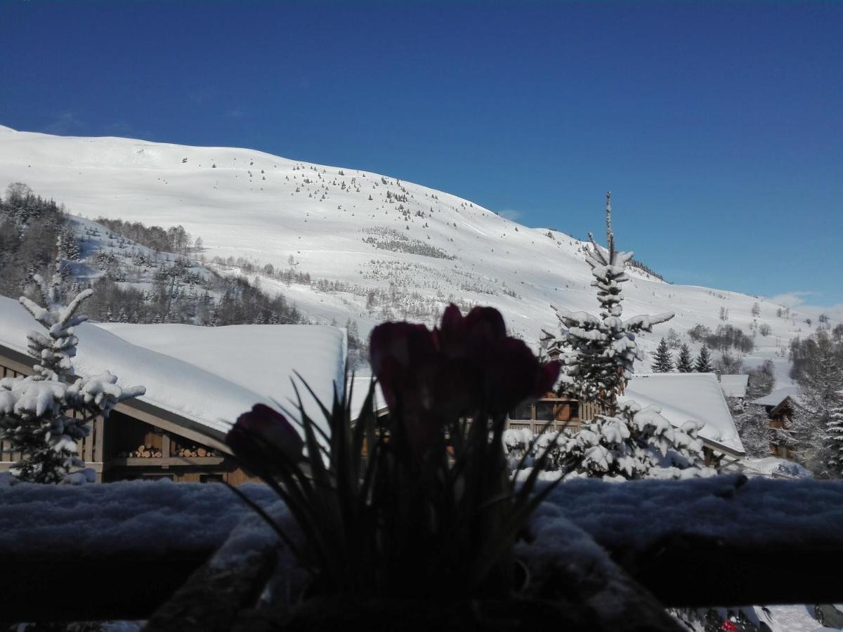 La Corneille Blanche Appartement Les Deux Alpes Buitenkant foto